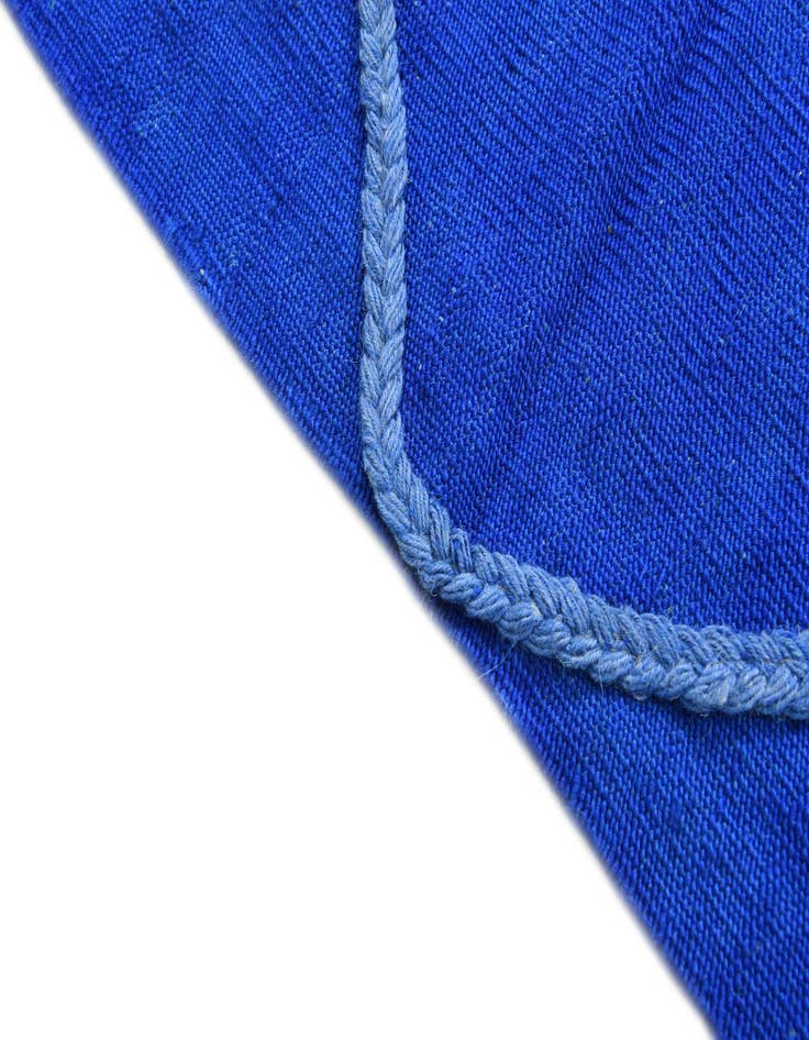 Detail image of  3' 4 x 5' 1  Hand Woven Kilim Modern Wool Rug