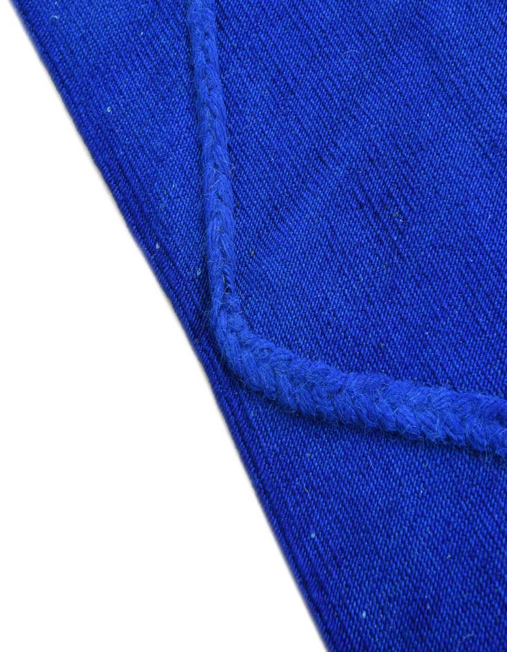 Detail image of  3' 4 x 5'  Hand Woven Kilim Modern Wool Rug