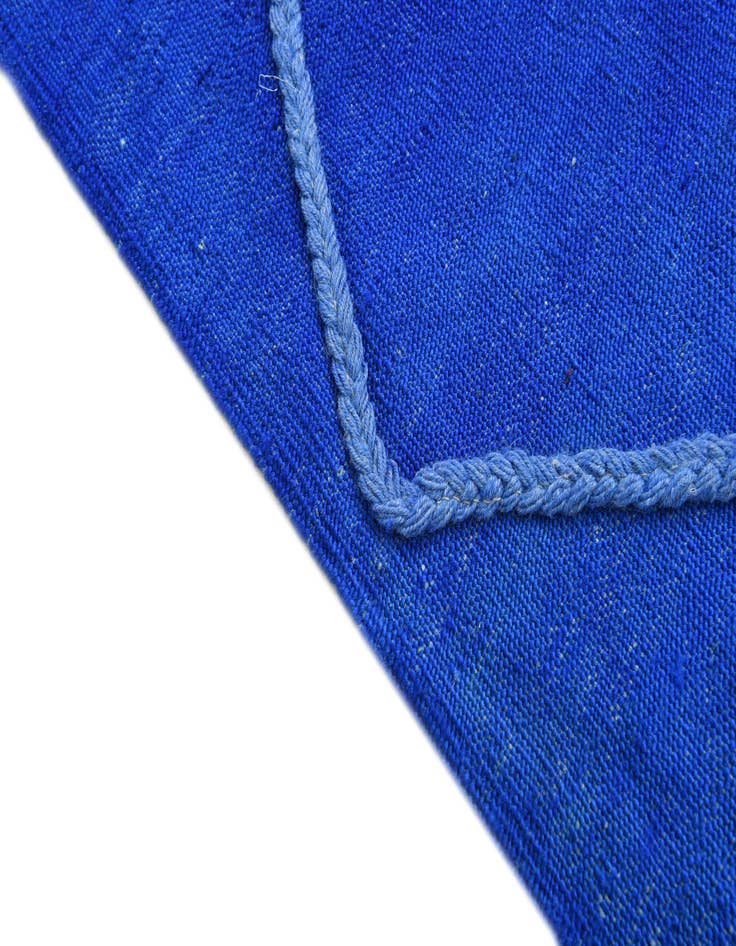 Detail image of  3' 5 x 5' 2  Hand Woven Kilim Modern Wool Rug