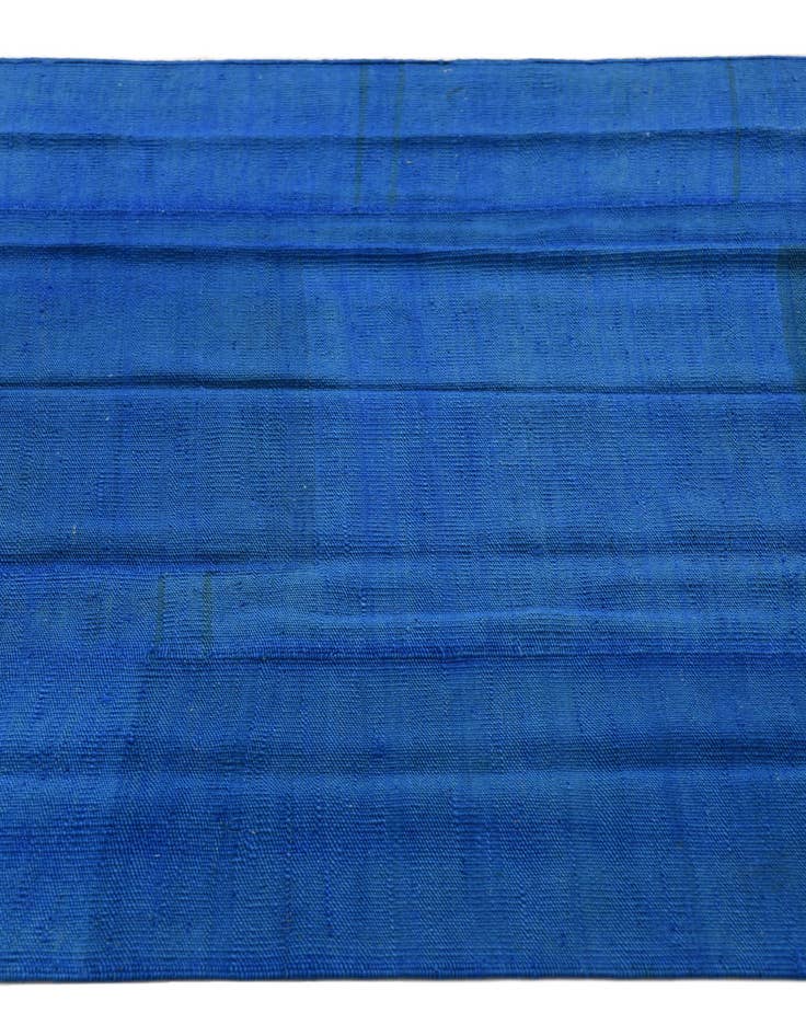 Detail image of  3' 11 x 5' 8  Hand Woven Kilim Modern Wool Rug