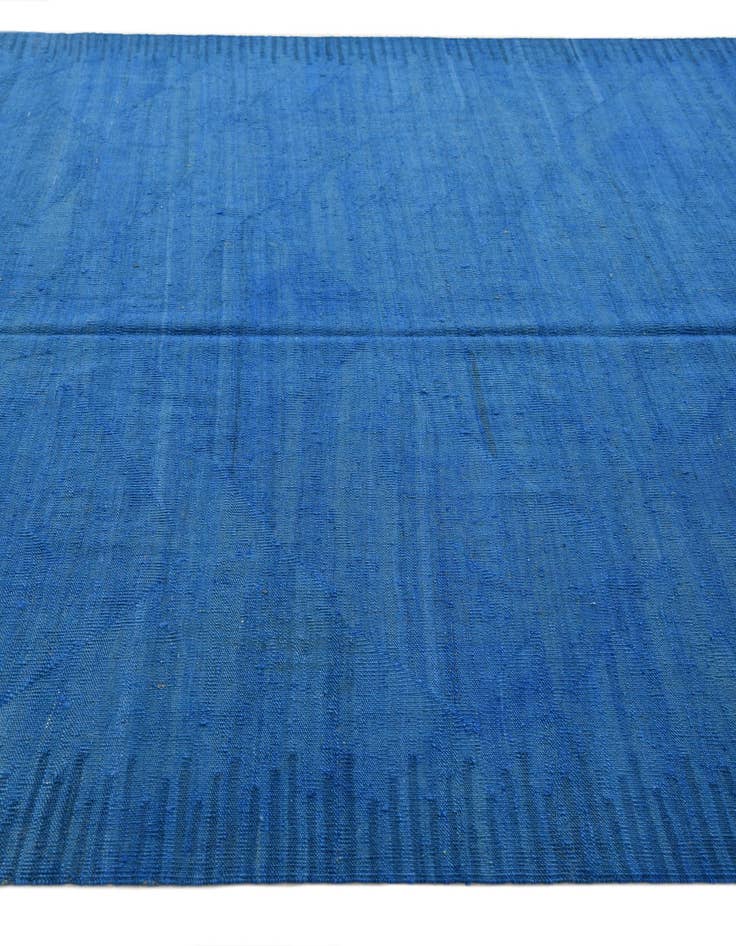 Detail image of  6' 9 x 9' 9  Hand Woven Kilim Modern Wool Rug