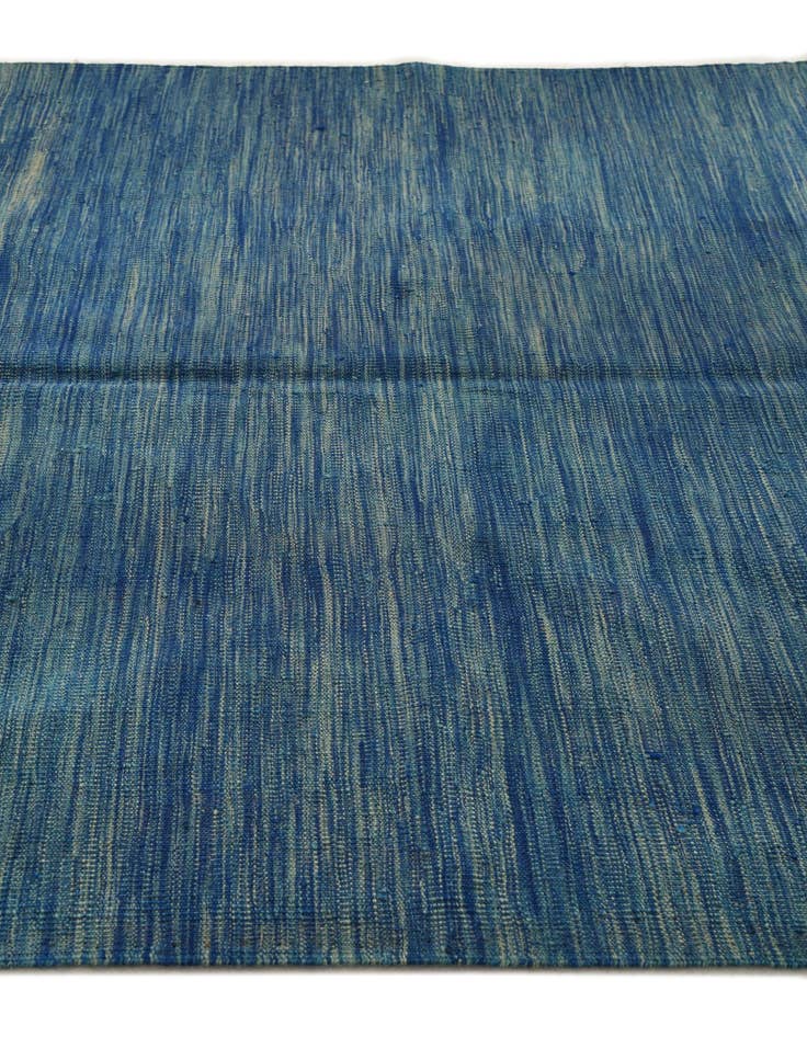 Detail image of  4' 10 x 6' 5  Hand Woven Kilim Modern Wool Rug