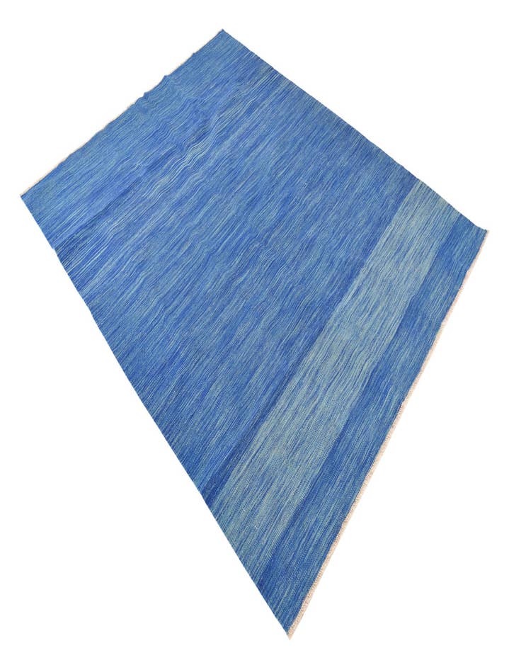 Detail image of  5' x 6' 8  Hand Woven Kilim Modern Wool Rug