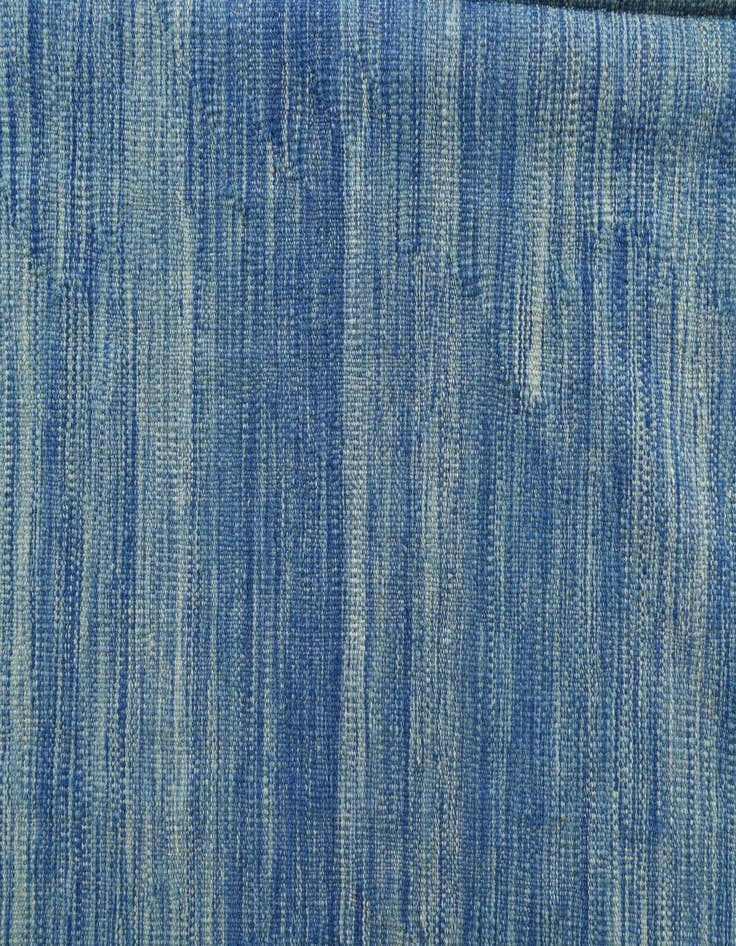 Detail image of  6' 6 x 10'  Hand Woven Kilim Modern Wool Rug