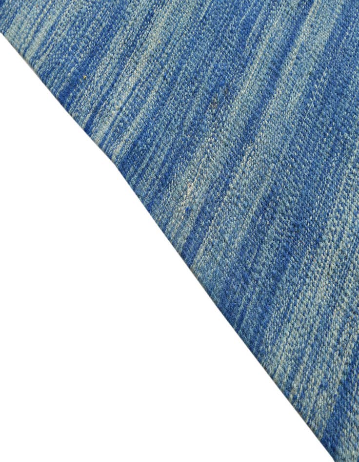 Detail image of  6' 7 x 9' 10  Hand Woven Kilim Modern Wool Rug