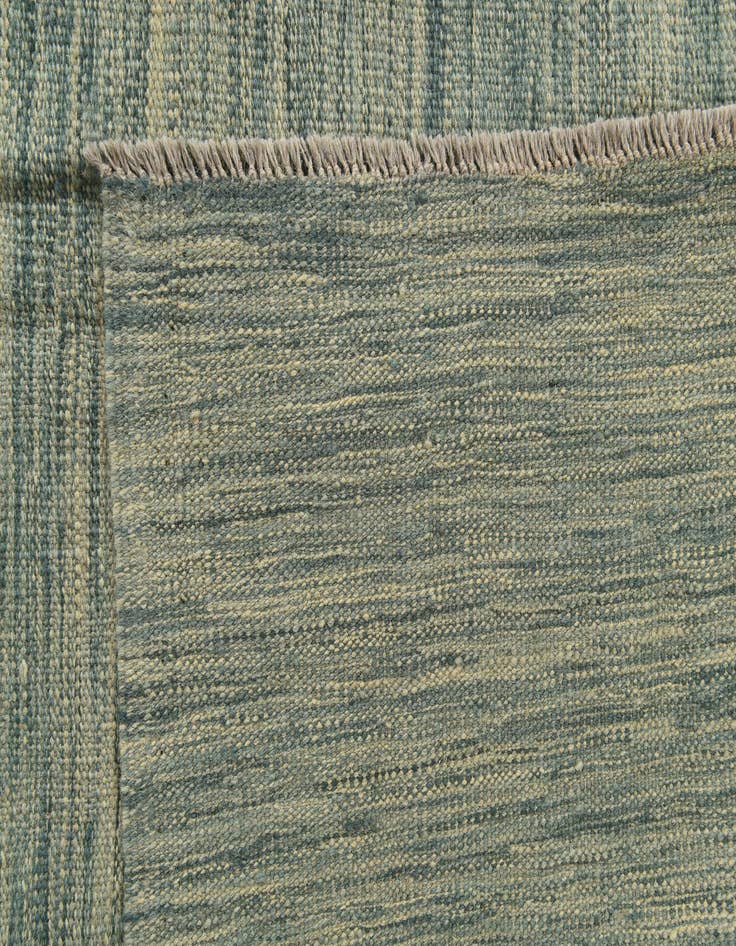 Detail image of  4' 10 x 6' 6  Hand Woven Kilim Modern Wool Rug