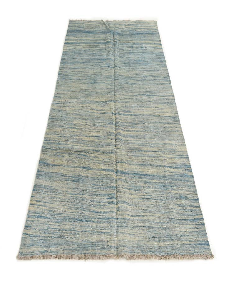 Detail image of  4' x 6' 4  Hand Woven Kilim Modern Wool Rug