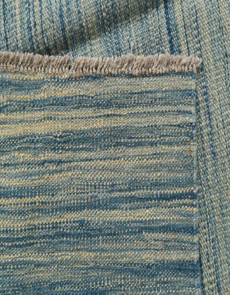 Detail image of  4' x 6' 4  Hand Woven Kilim Modern Wool Rug