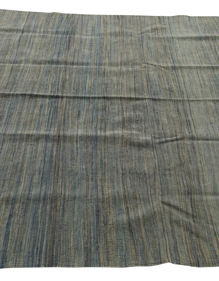 Detail image of  5' 5 x 8'  Hand Woven Kilim Modern Wool Rug