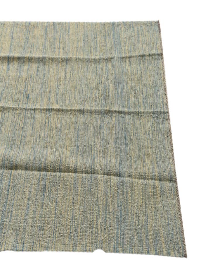 Detail image of  4' x 6'  Hand Woven Kilim Modern Wool Rug