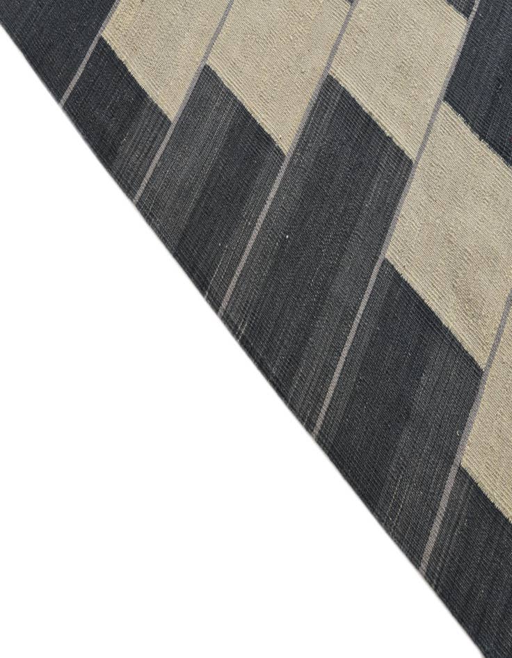 Detail image of  10' 3 x 12' 11  Hand Woven Kilim Modern Wool Rug