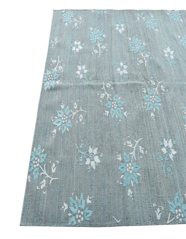 Detail image of  5' 5 x 7' 11  Hand Woven Kilim Modern Rug