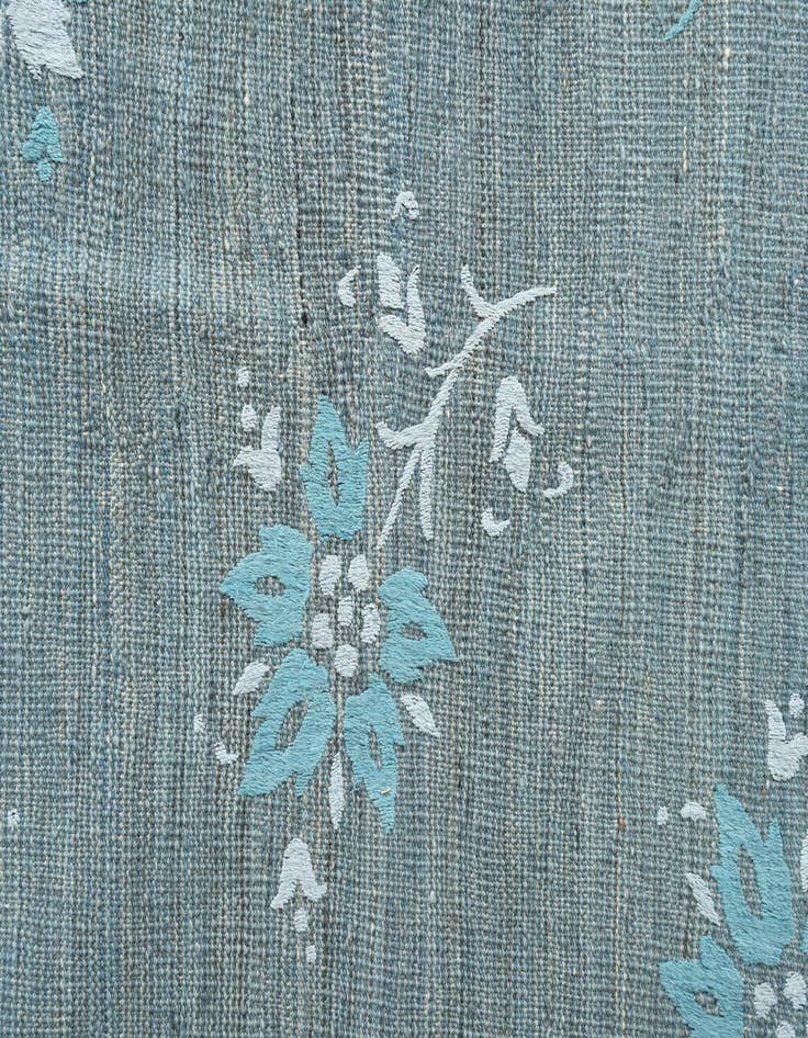 Detail image of  5' 5 x 7' 11  Hand Woven Kilim Modern Rug