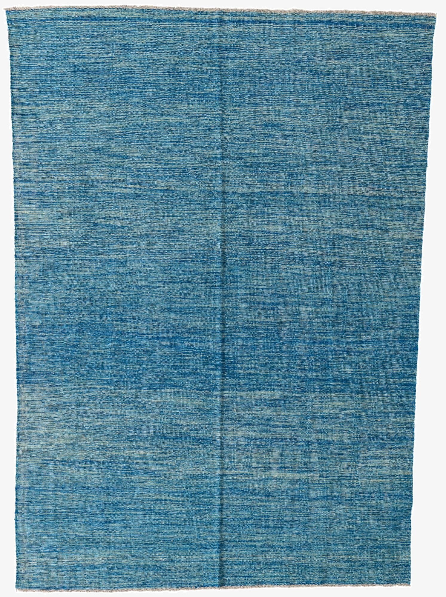  5' 7 x 8'  Hand Woven Kilim Modern Wool Rug