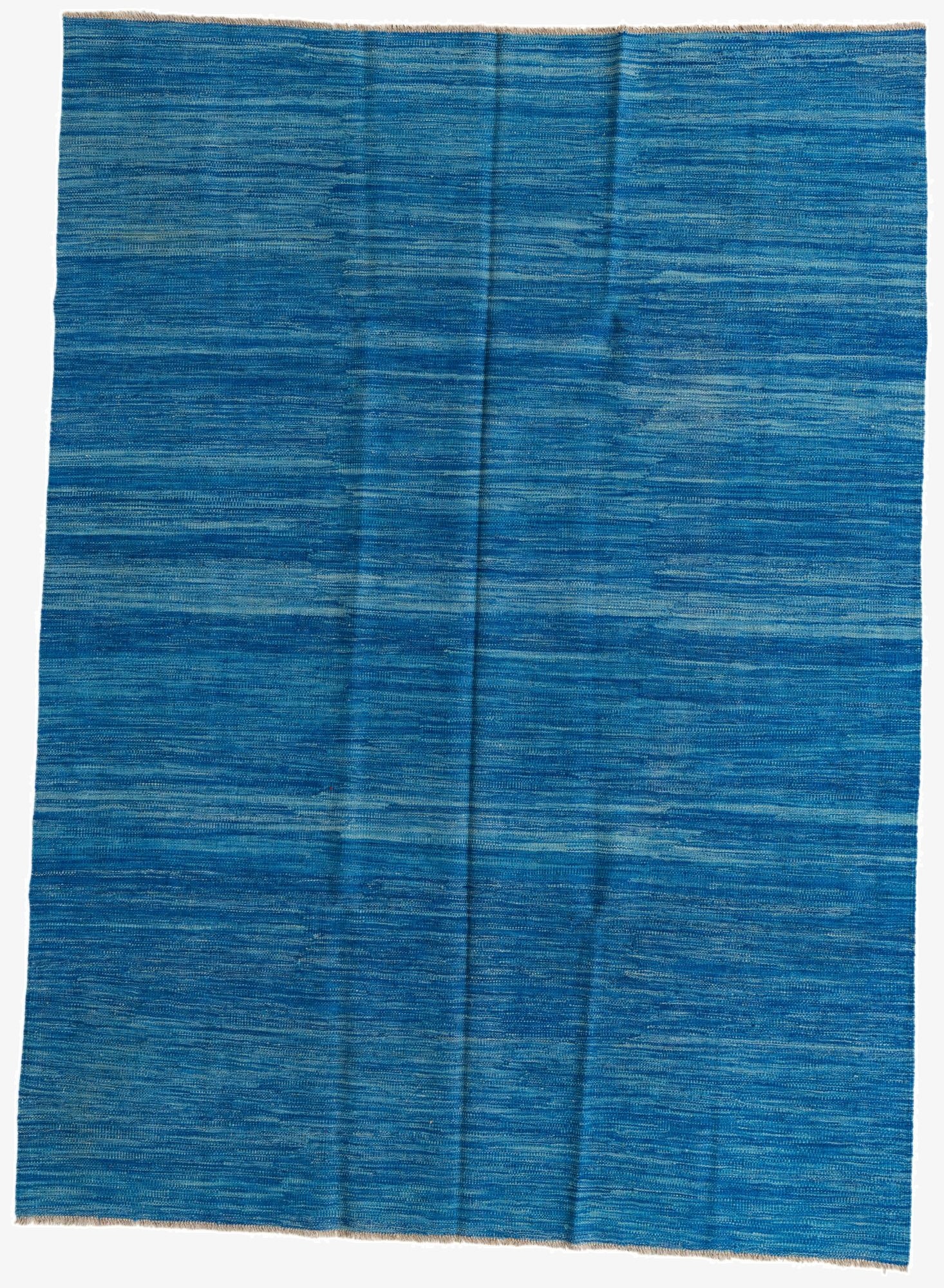  5' 9 x 8'  Hand Woven Kilim Modern Wool Rug