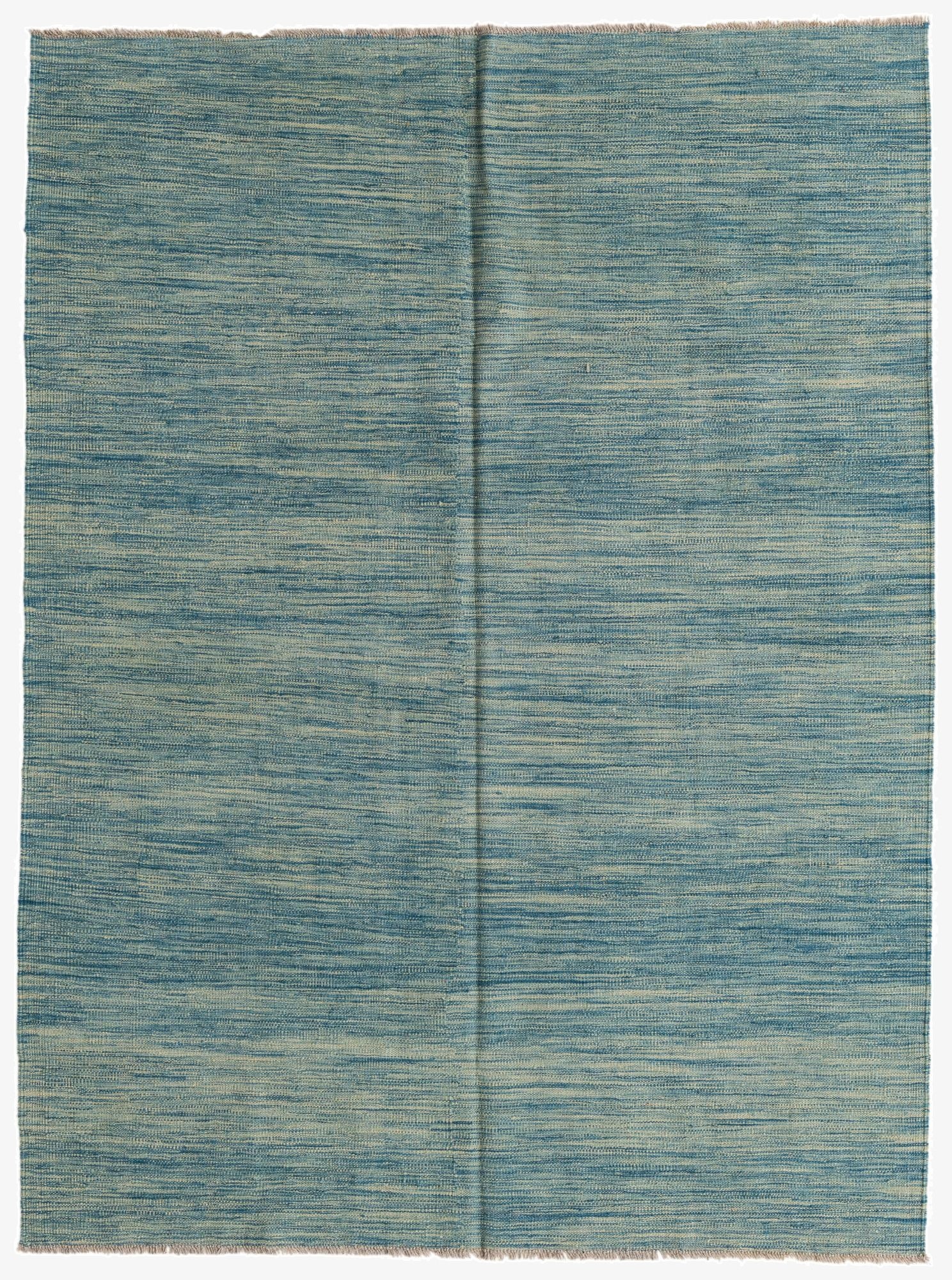  5' x 6' 8  Hand Woven Kilim Modern Wool Rug