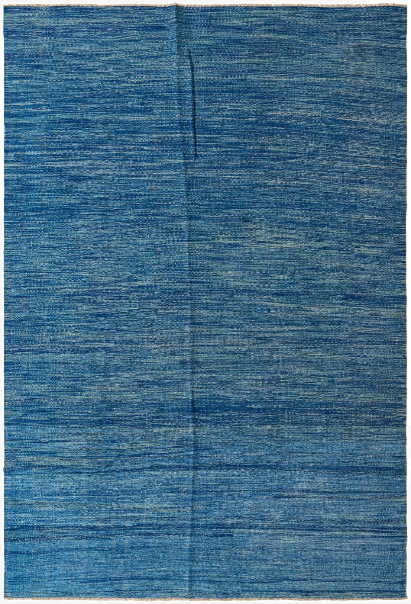  6' 7 x 9' 10  Hand Woven Kilim Modern Wool Rug