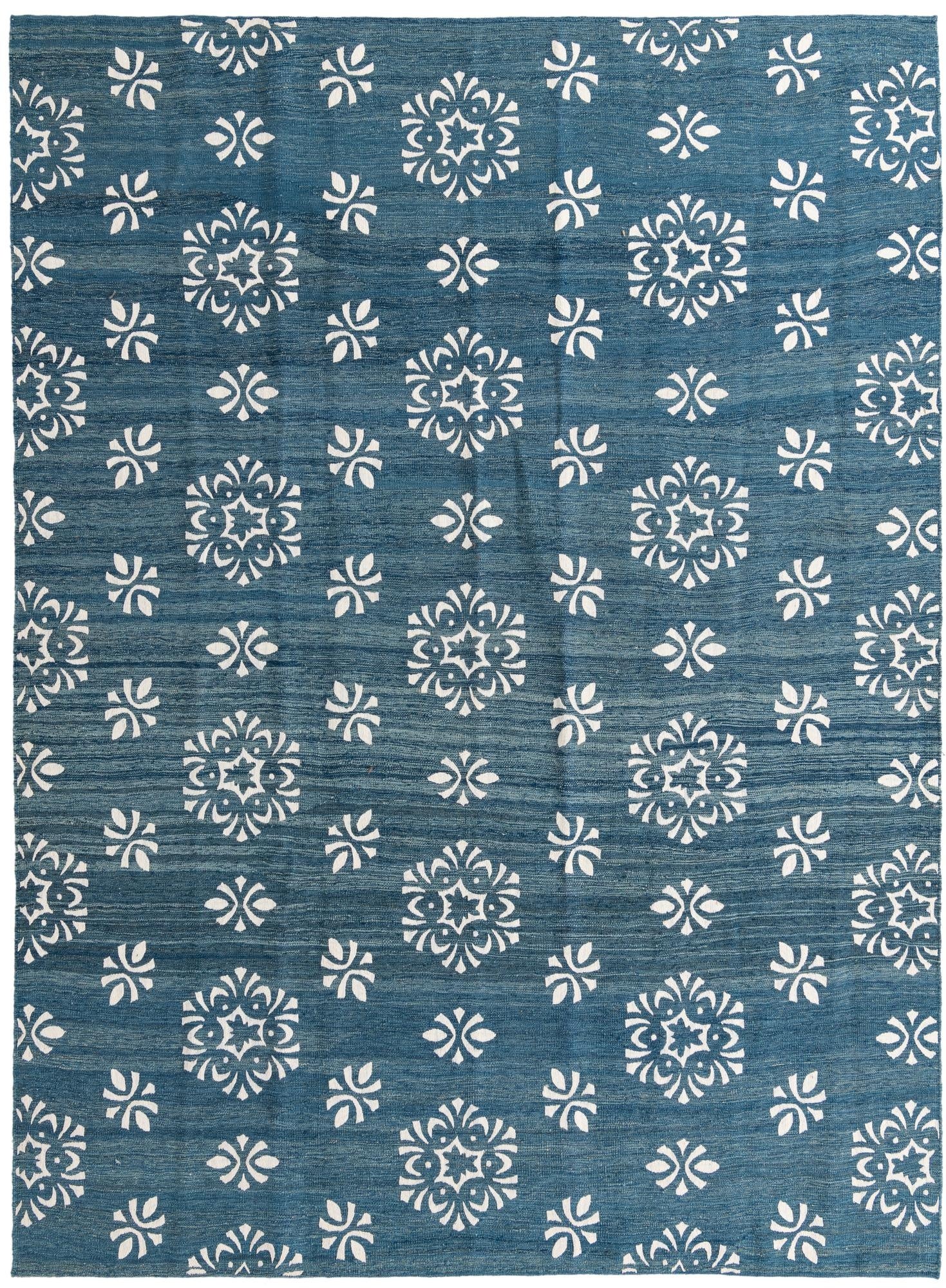  8' 5 x 11' 5  Hand Woven Kilim Modern Rug