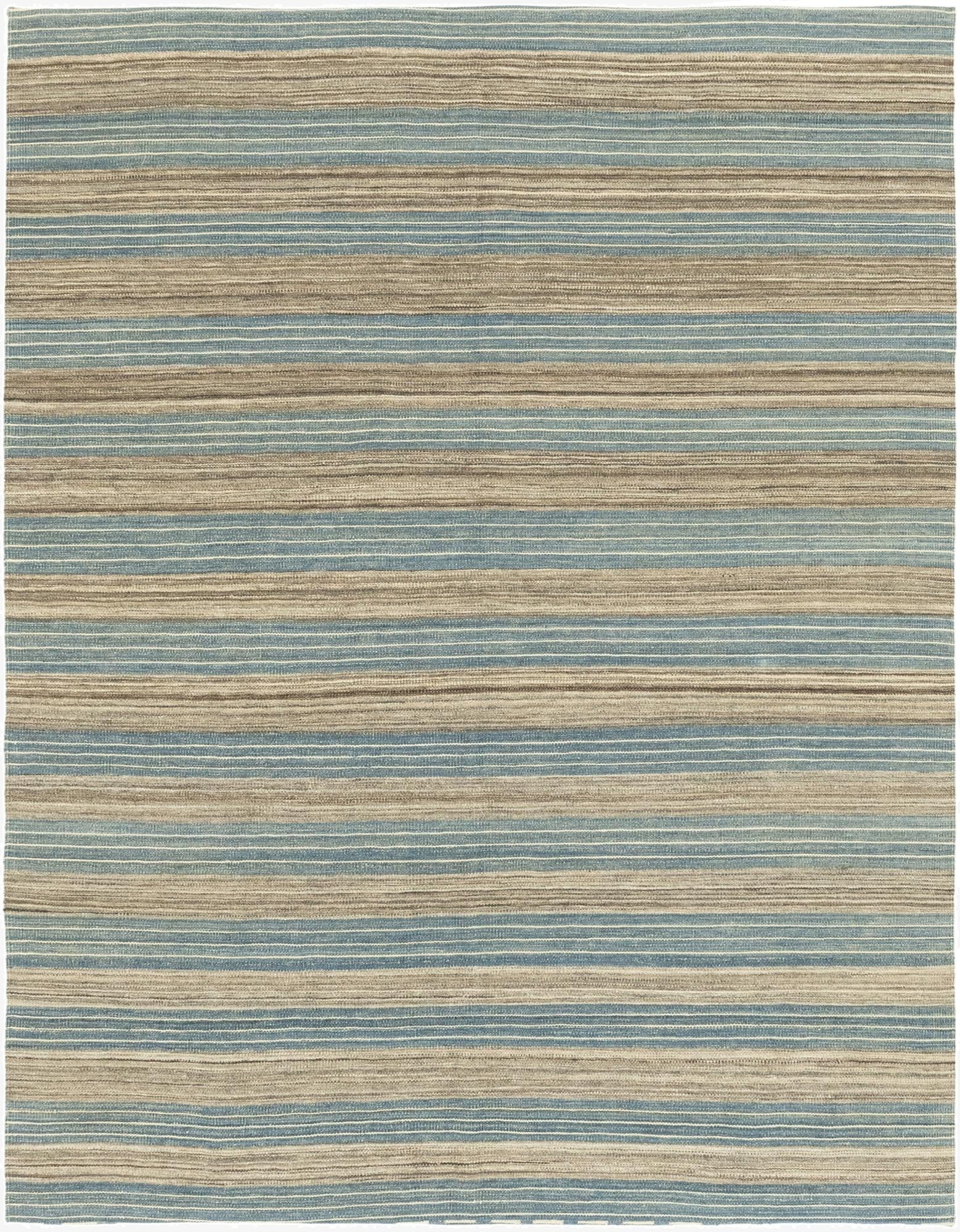  6' x 7' 8  Hand Woven Kilim Modern Wool Rug