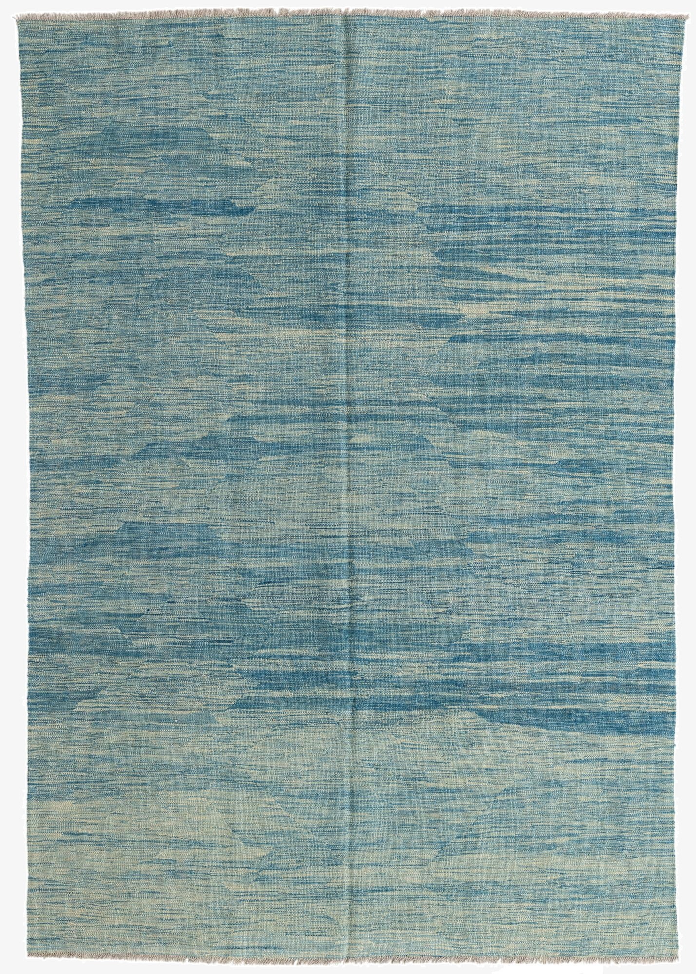  5' 6 x 8'  Hand Woven Kilim Modern Wool Rug