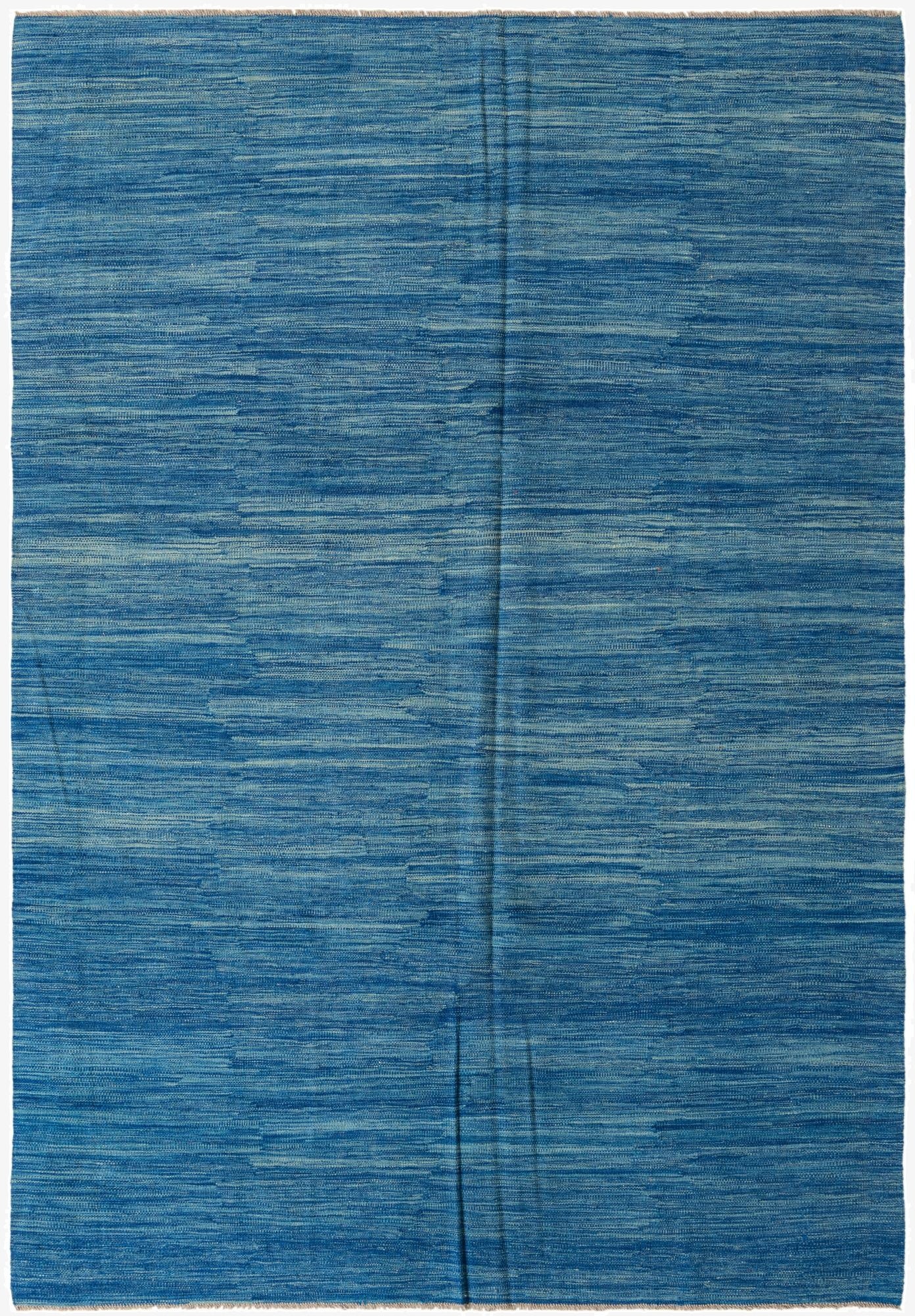  6' 7 x 9' 10  Hand Woven Kilim Modern Wool Rug