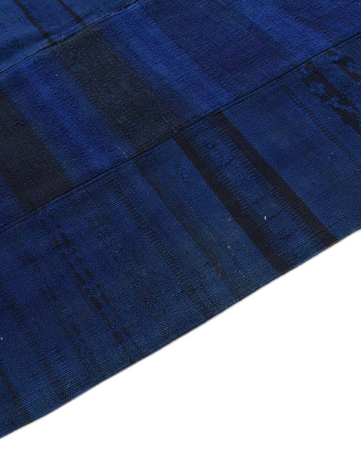 Detail image of  8' 9 x 13' 10  Hand Woven Kilim Patchwork Wool Rug