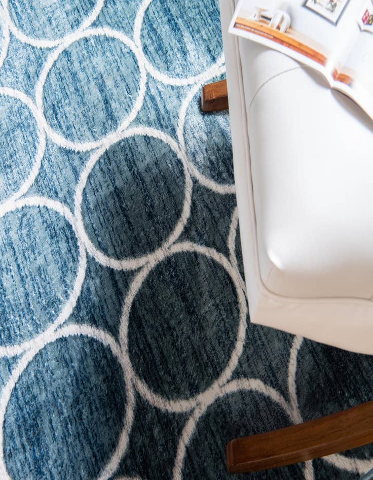 Detail image of  5' x 8' Lattice Trellis Rug