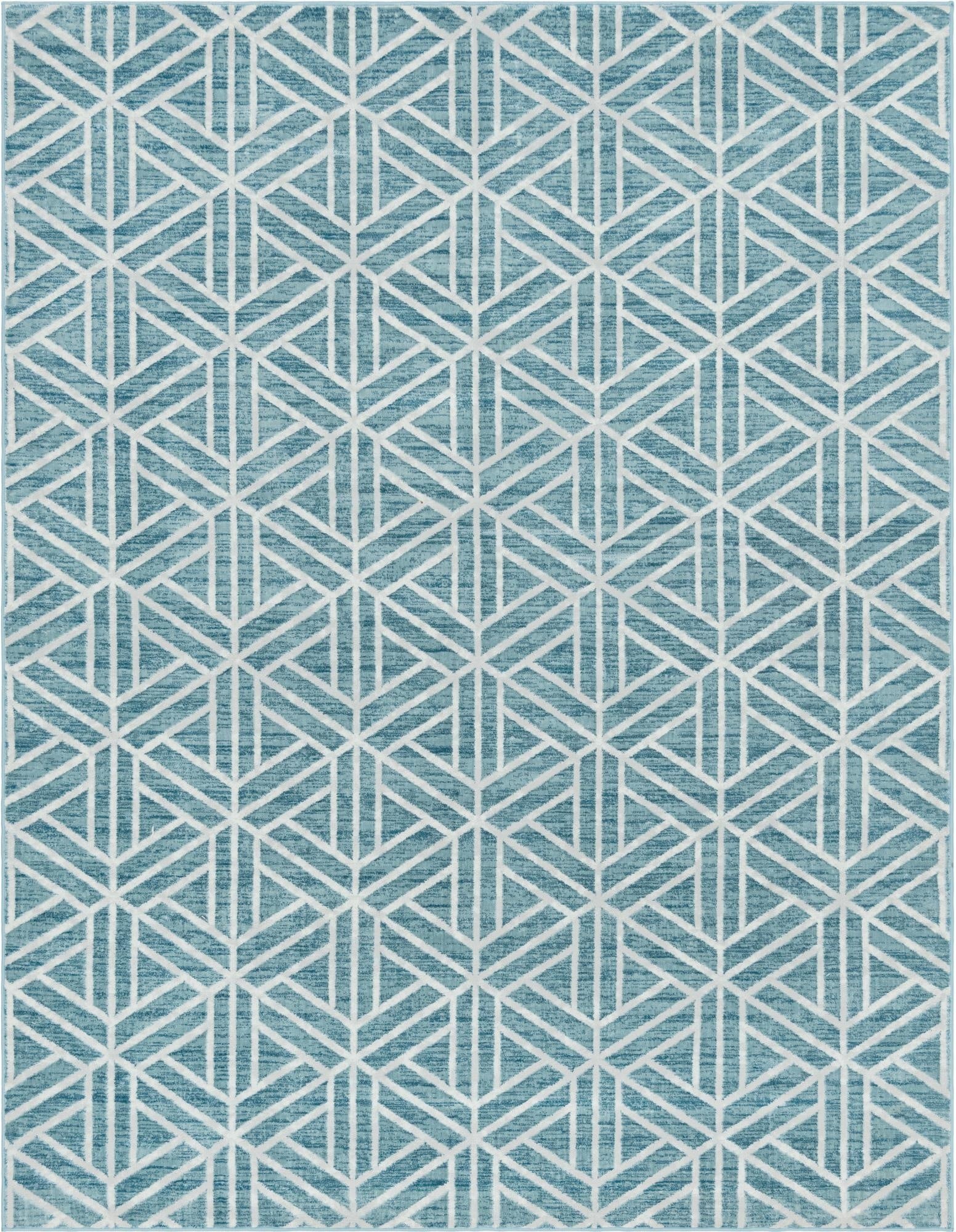  9' x 12' 2 Lattice Trellis Rug