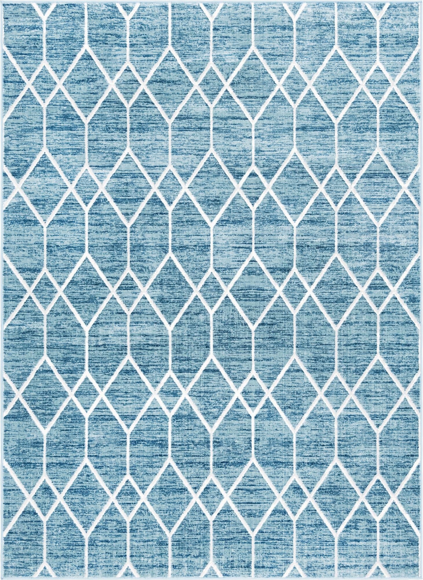  7' x 10' Lattice Trellis Rug