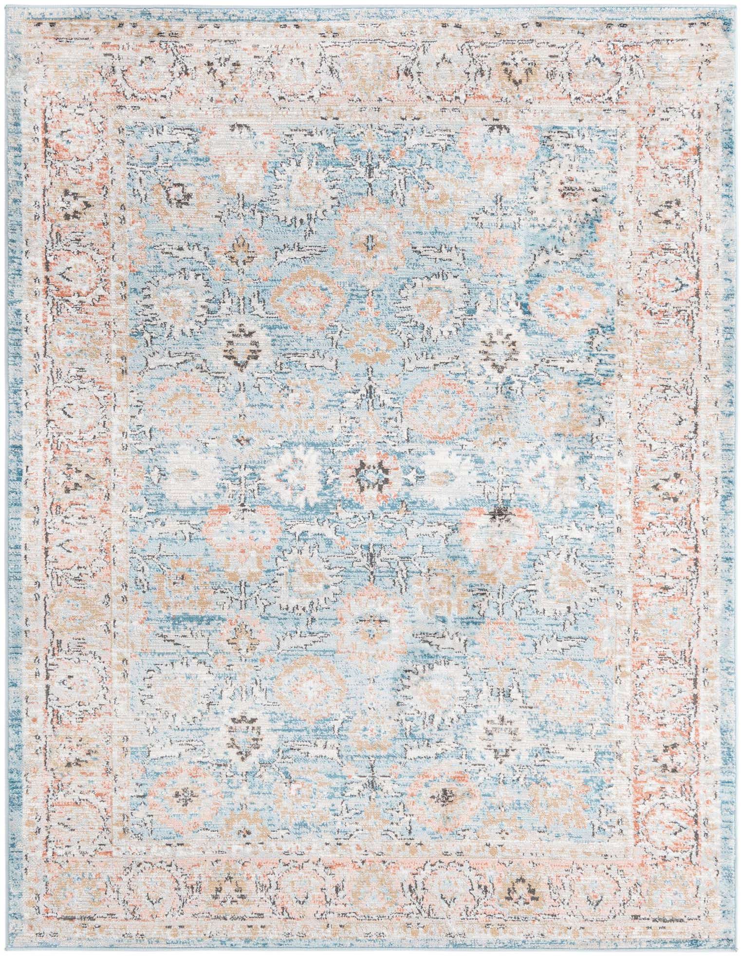 Primary image  5' 3 x 7' Leipzig Rug