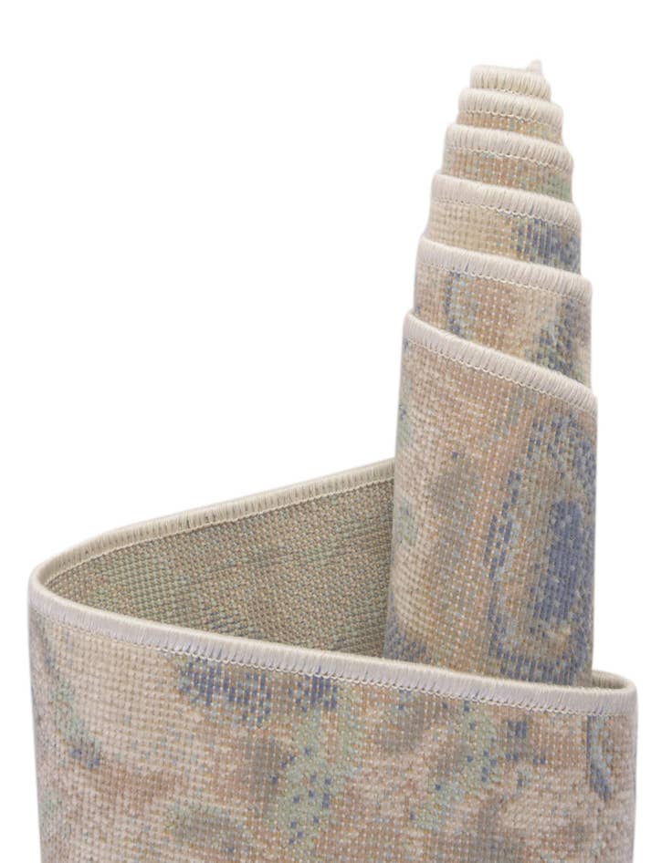 Detail image of  Custom Blue Lotus Rug