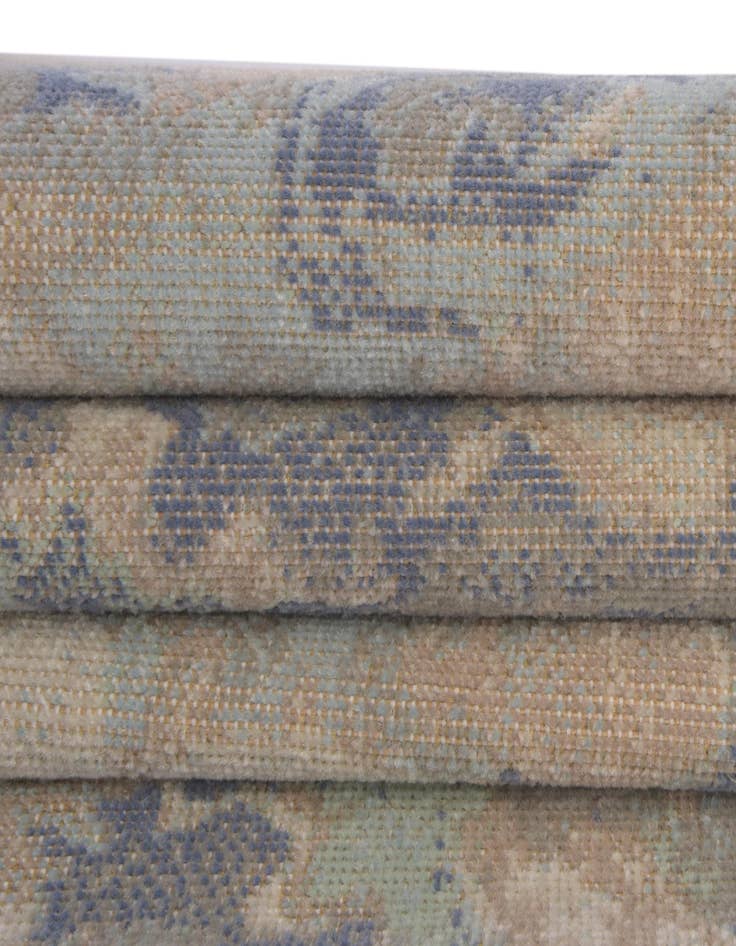 Detail image of  Custom Blue Lotus Rug