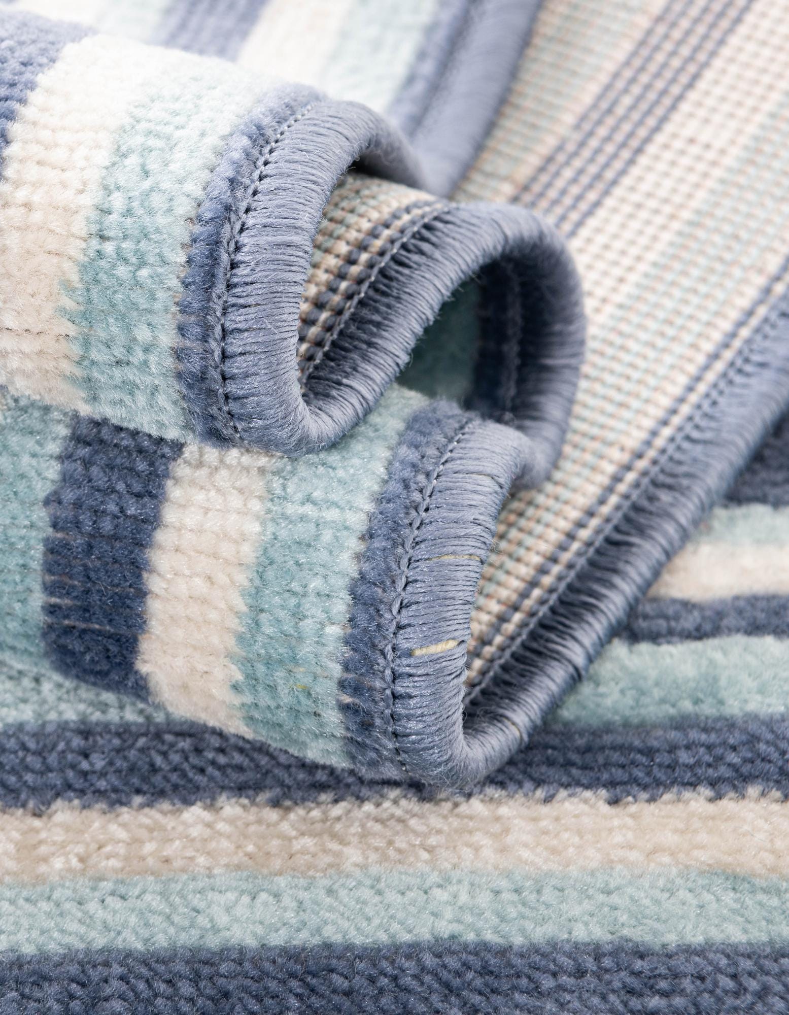 Blue 9' x 12' Lotus Rug | Rugs.com