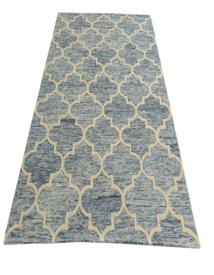 Detail image of  5' 1 x 8' Luna Wool Rug