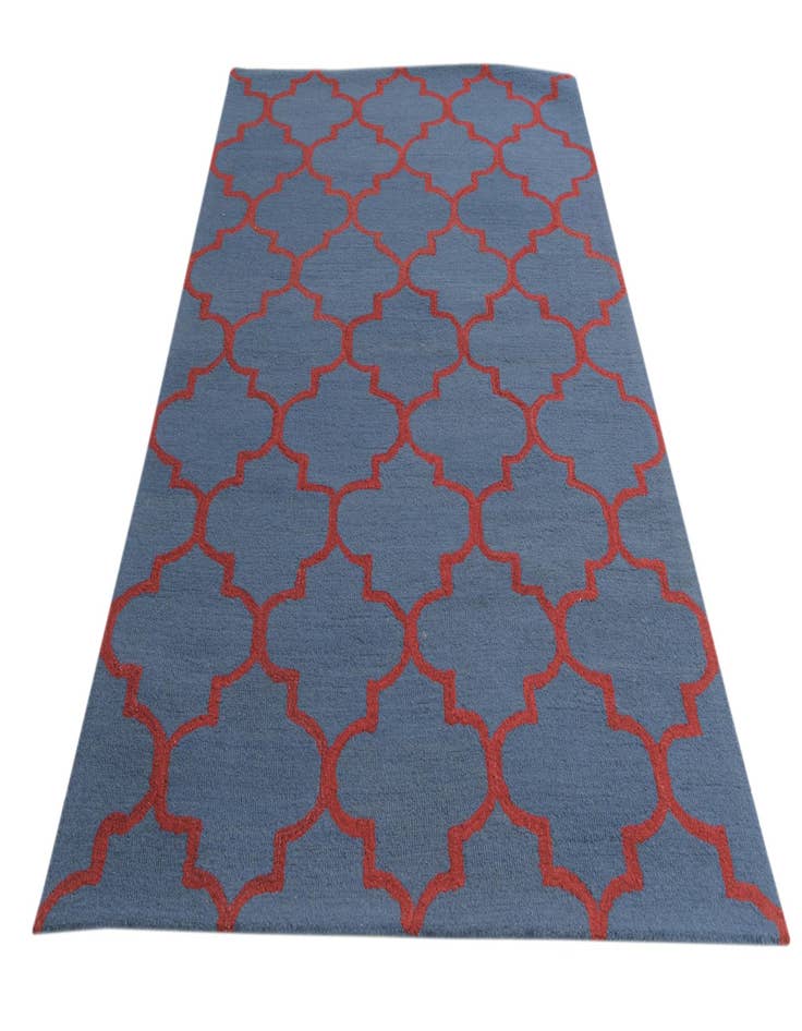 Detail image of  5' x 8' Luna Wool Rug