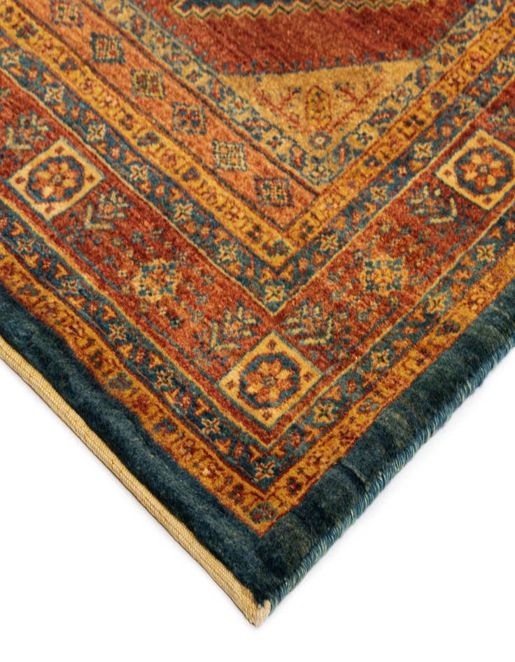 Detail image of  5' 8 x 8' 3 Luribaft Wool Rug