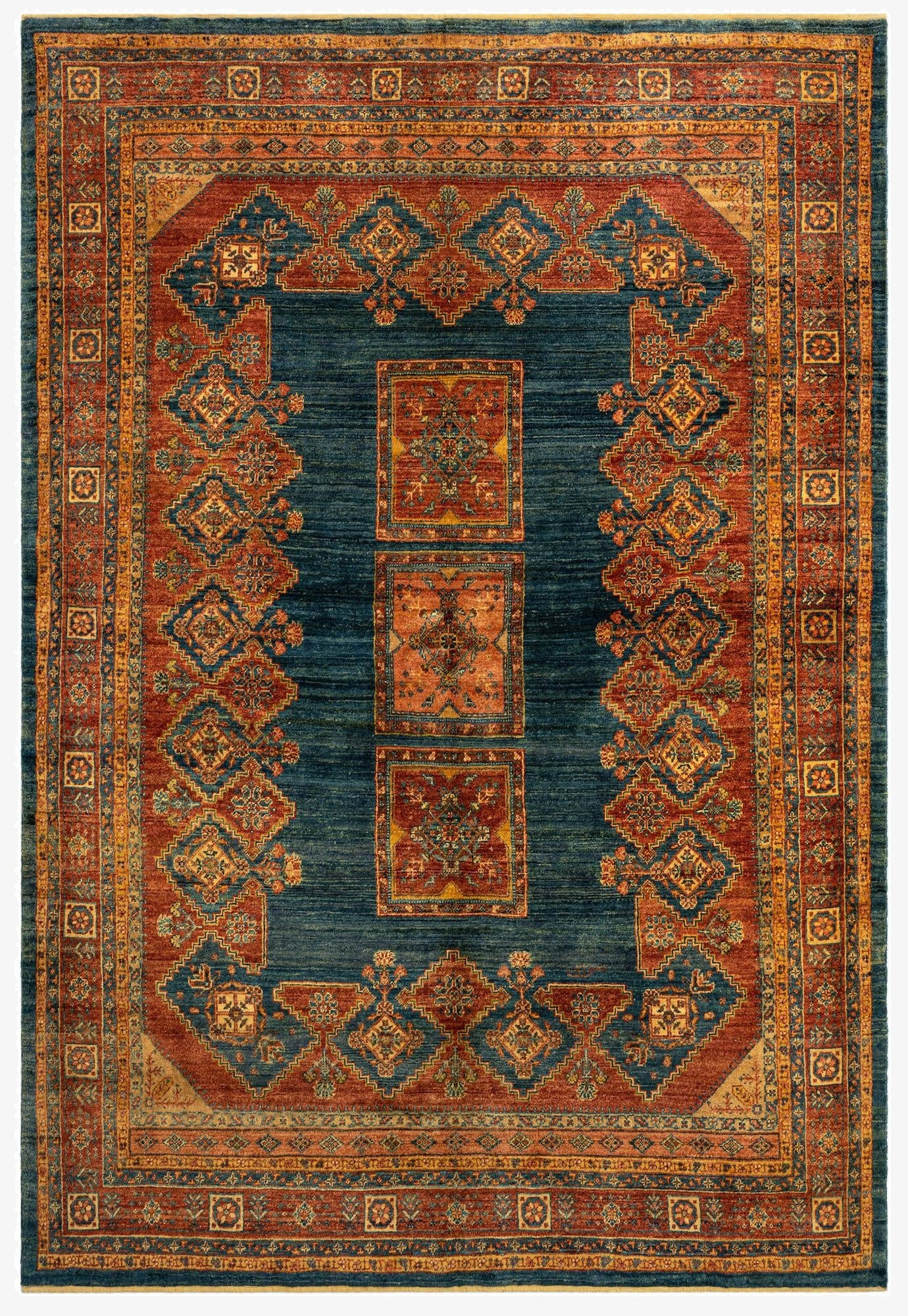  5' 8 x 8' 3 Luribaft Wool Rug