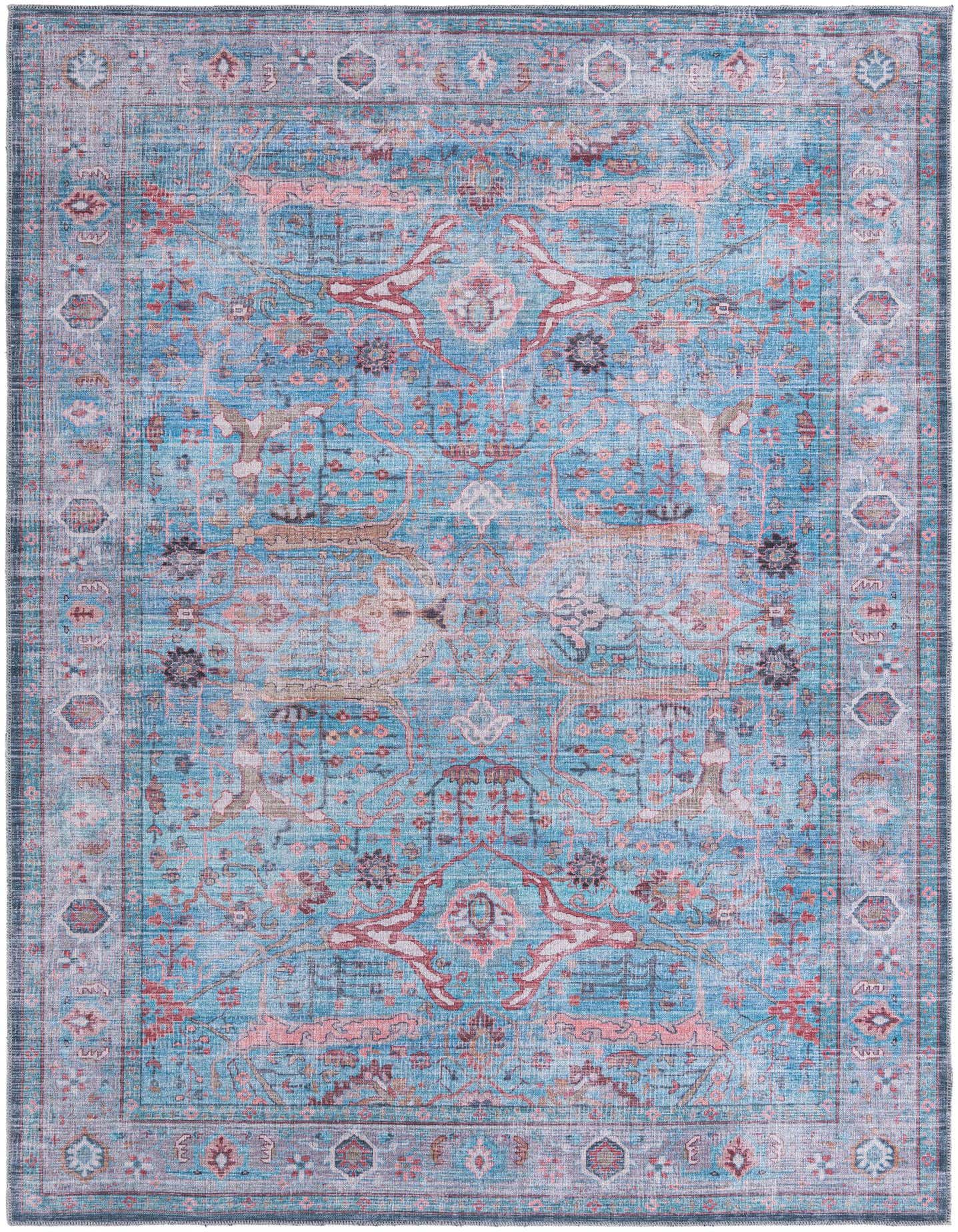 Primary image  7' 3 x 10'  Washable Maahru Rug
