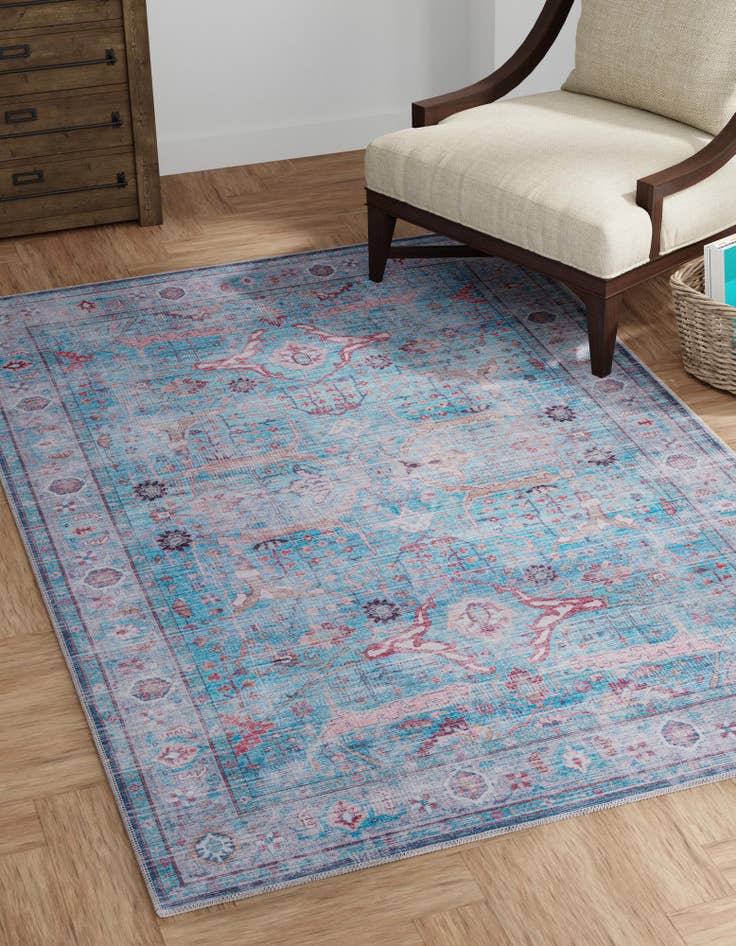 Detail image of  7' 3 x 10'  Washable Maahru Rug