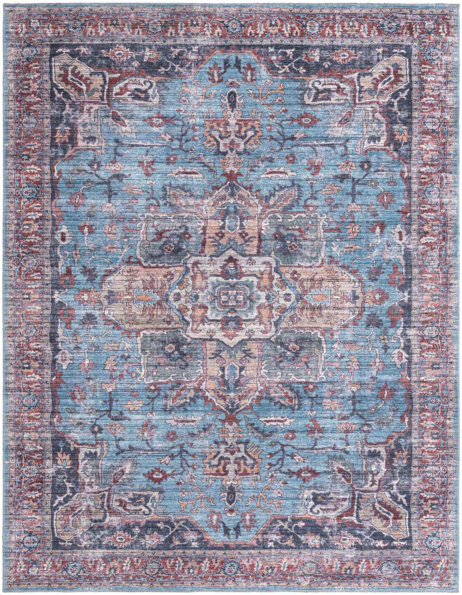 Primary image  7' 10 x 10'  Washable Maahru Rug