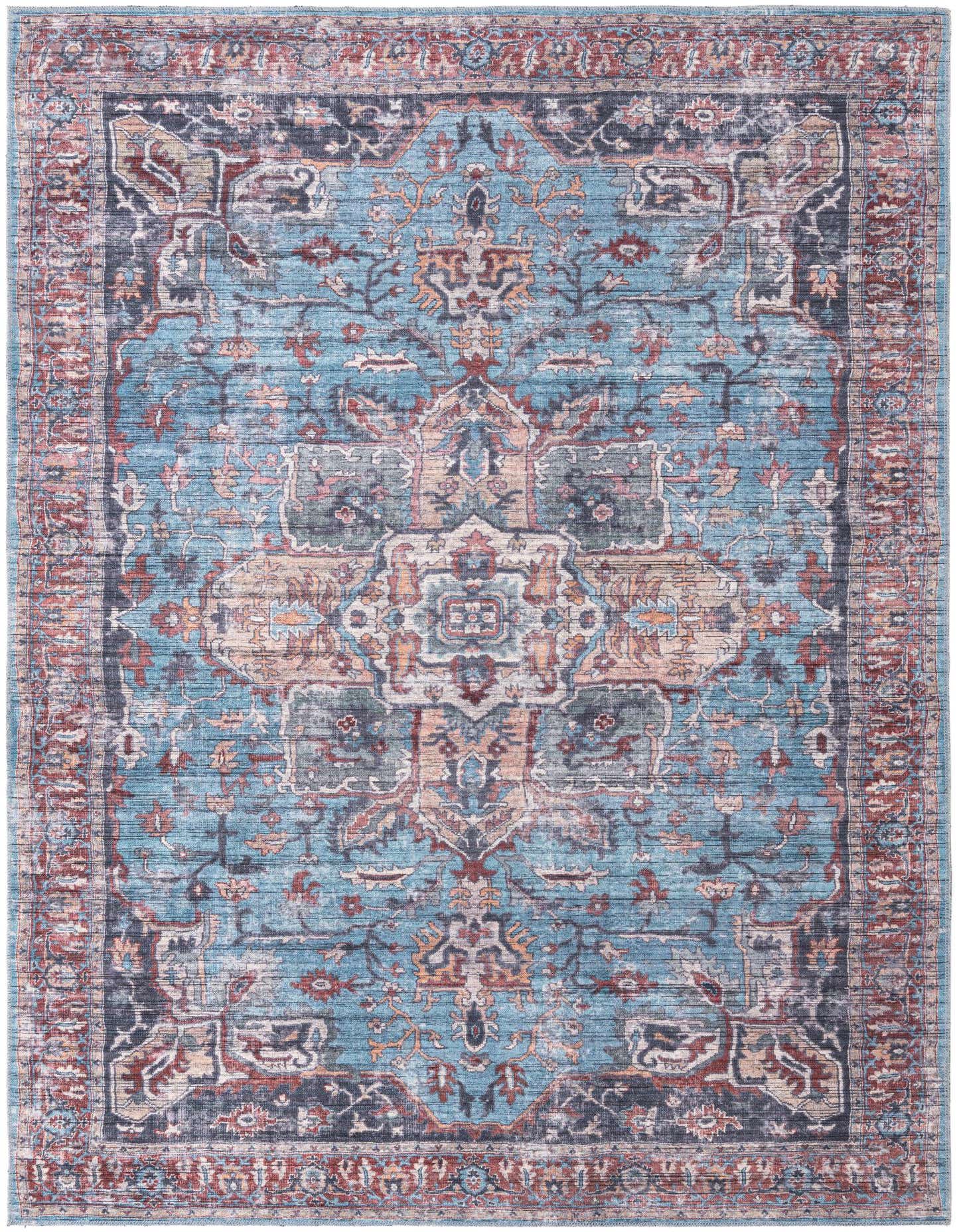 Primary image  7' 3 x 10'  Washable Maahru Rug