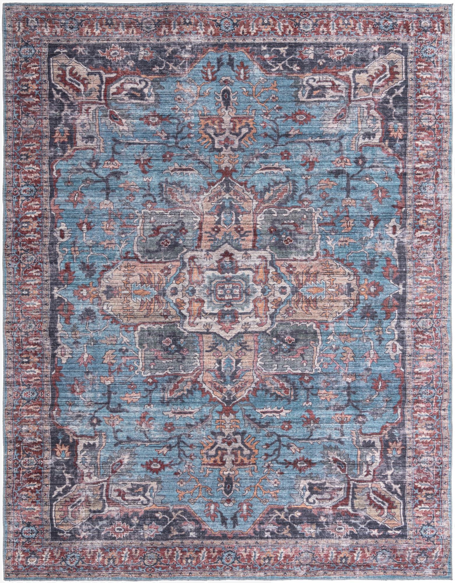  10' 6 x 13'  Washable Maahru Rug