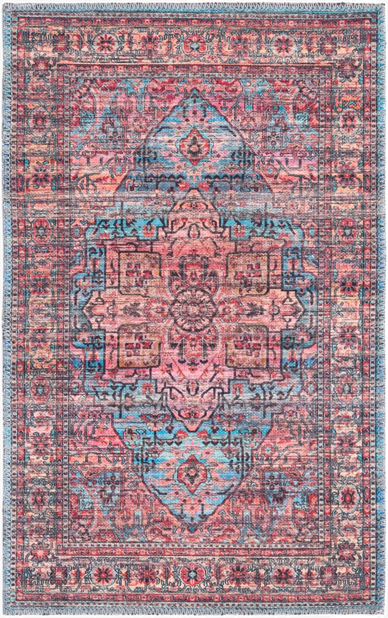Primary image  2' x 3'  Washable Maahru Rug
