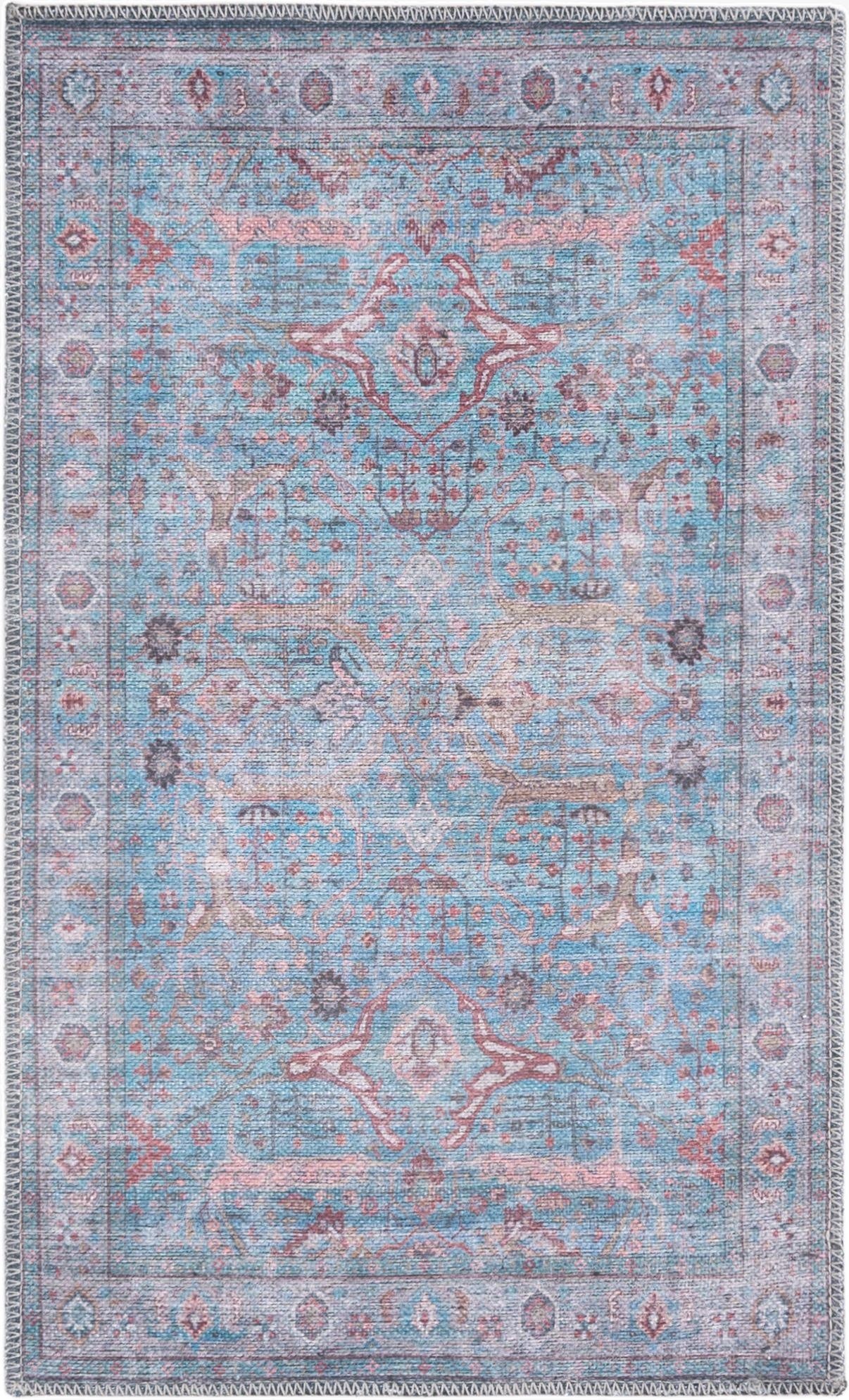  2' x 3'  Washable Maahru Rug