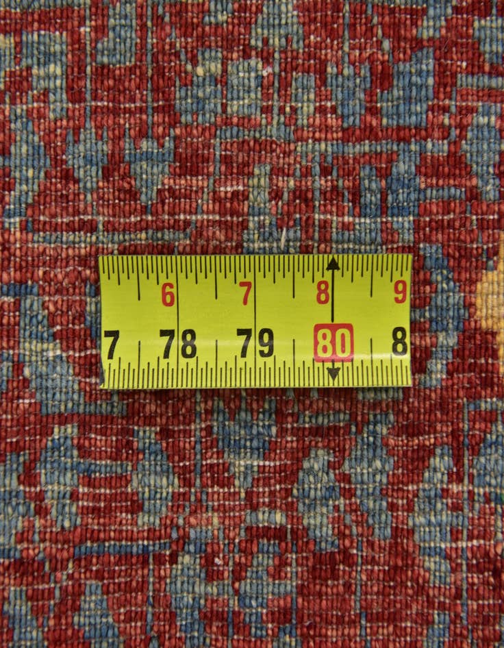 Detail image of  9' 10 x 14'  Hand Knotted Mamluk Ziegler Rug