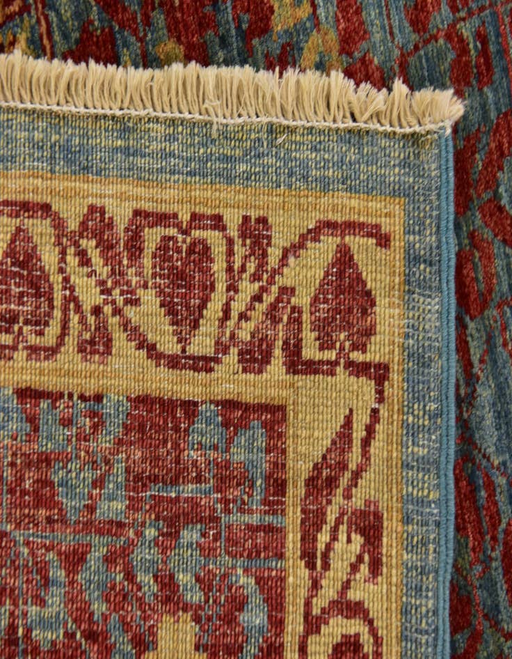 Detail image of  10' 2 x 13' 8  Hand Knotted Mamluk Ziegler Oriental Rug
