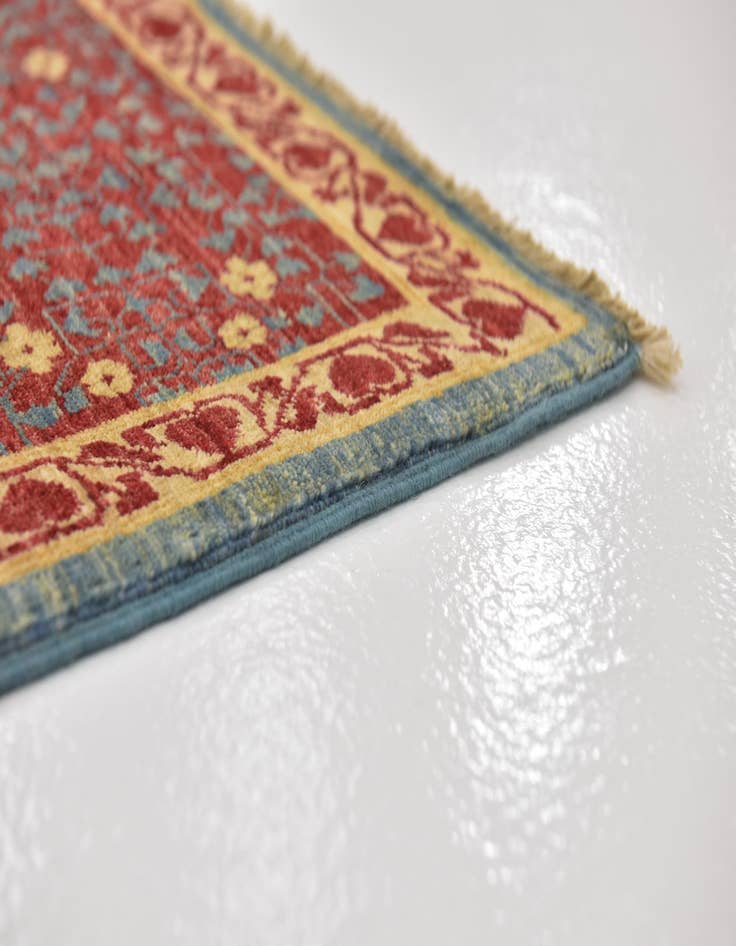 Detail image of  10' 2 x 13' 8  Hand Knotted Mamluk Ziegler Oriental Rug