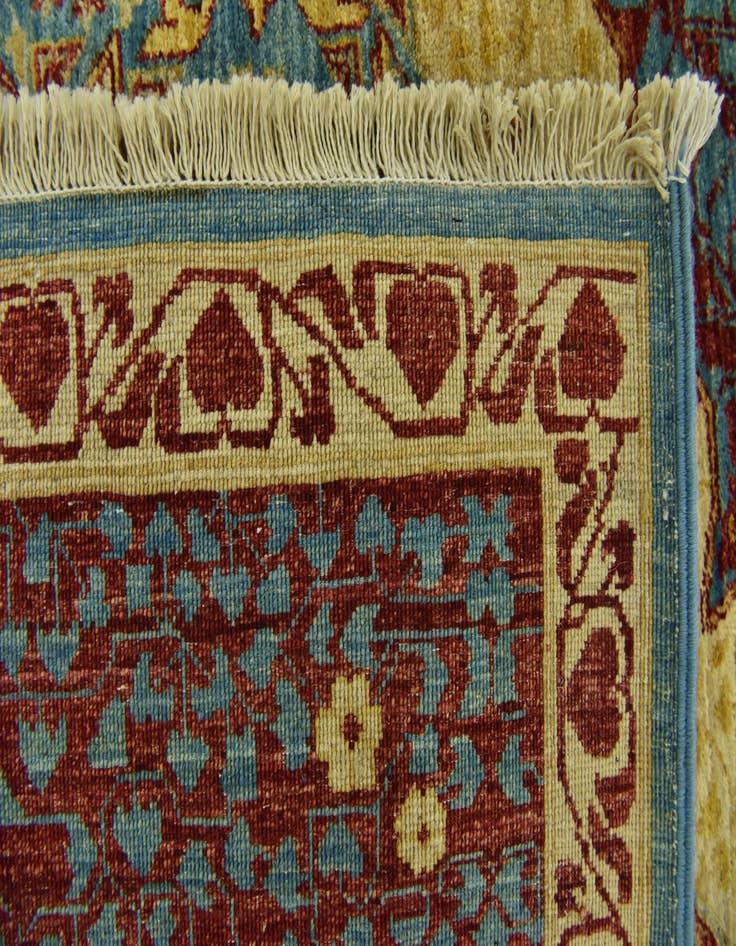 Detail image of  8' 3 x 9' 7  Hand Knotted Mamluk Ziegler Oriental Rug