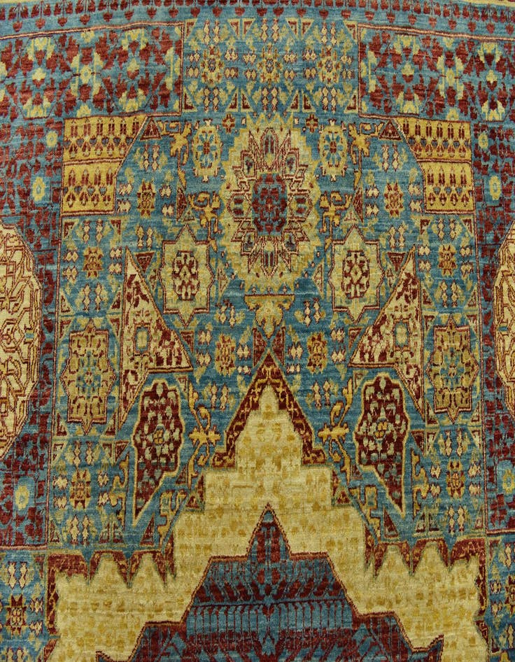 Detail image of  8' 3 x 9' 7  Hand Knotted Mamluk Ziegler Oriental Rug