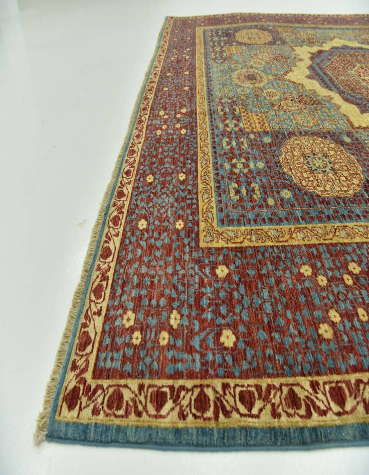 Detail image of  8' 3 x 9' 7  Hand Knotted Mamluk Ziegler Oriental Rug